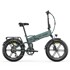 ELETRONBIKE OG20 Sklopivi električni bicikl s punom suspenzijom 20" FAT, 250 W, 48 V / 13 Ah, domet do 100 km, zeleni